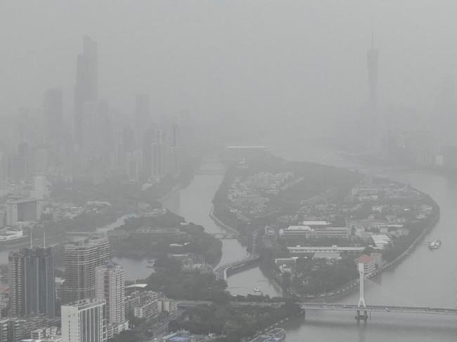 广州本轮空气污染过程或持续2至3天